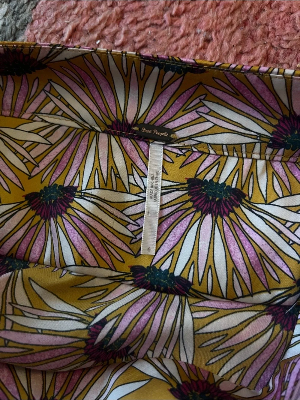 Free People Silk Midi Skirt - Picture 5 of 5